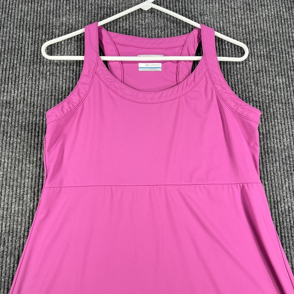 Columbia‎ Dress Womens Medium Pink Omni-Freeze Advanced Cooling Racerback Active